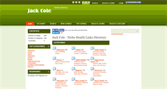 Desktop Screenshot of jackcole.net